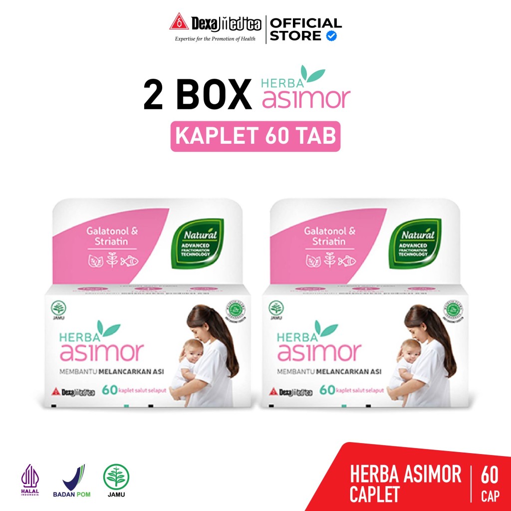 HERBA Asimor – ASI Booster 60 Kaplet 2 Box