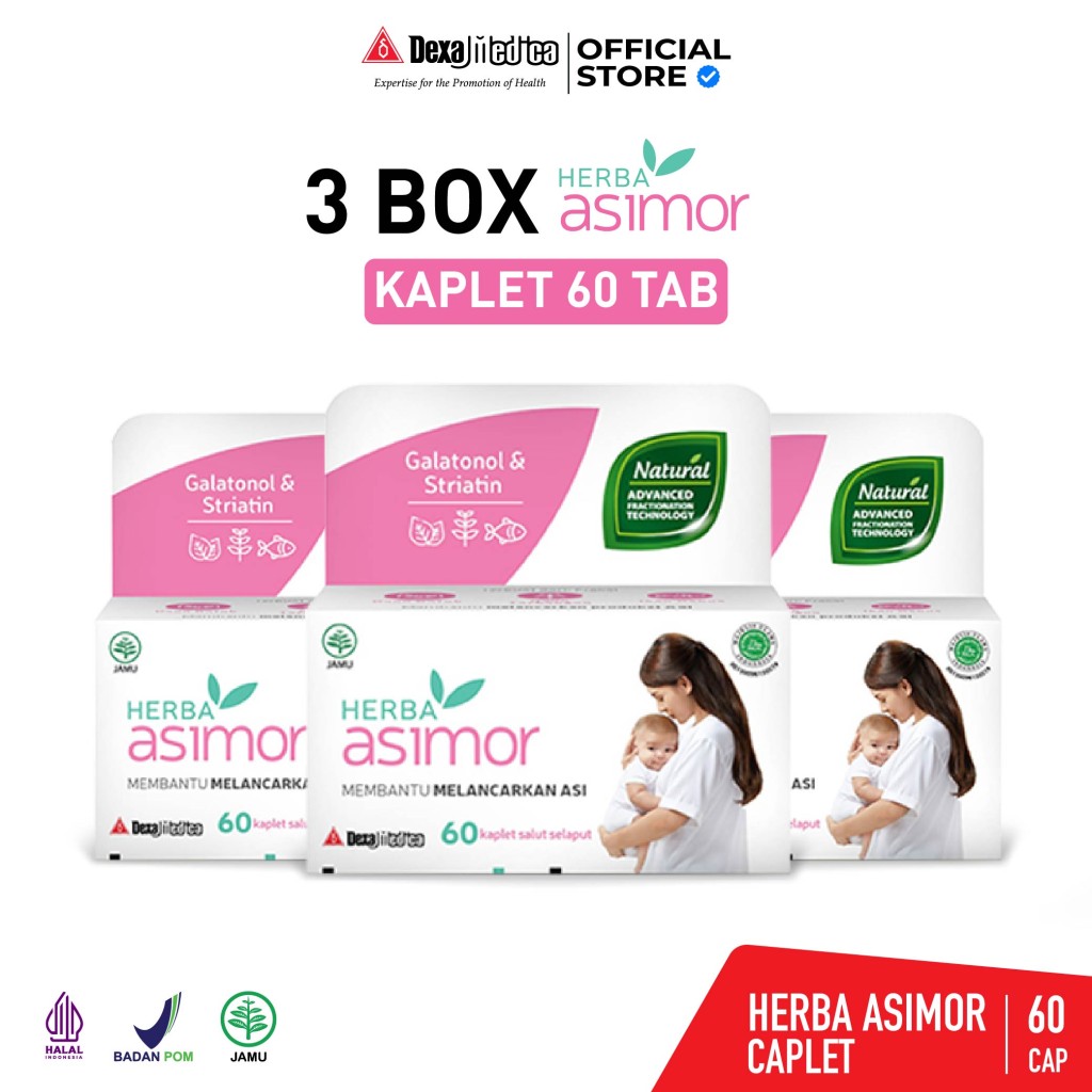HERBA Asimor – ASI Booster 60 Kaplet 3 Box