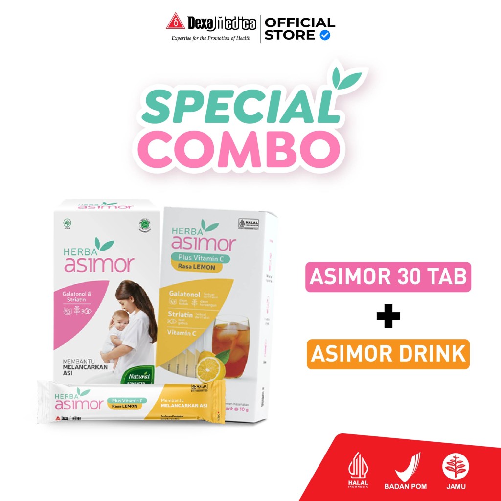 HERBA Asimor – Drink 10 Stickpack Dan 30 Kaplet