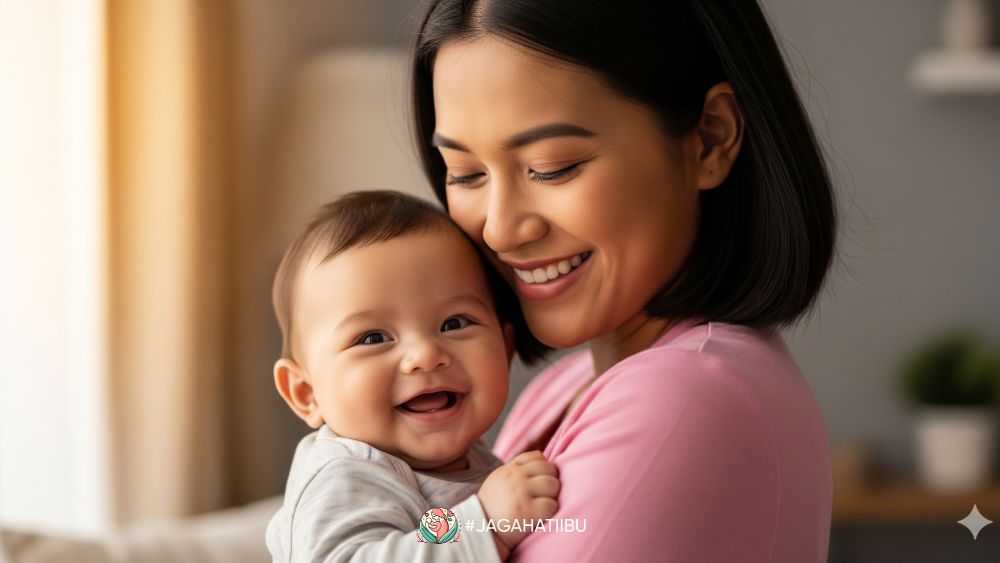 Image for Bayi Juga Punya Bahasa Cinta, Ini 5 Tanda Sayang Bayi ke Ibu Asimor ASI Booster Pelancar ASI